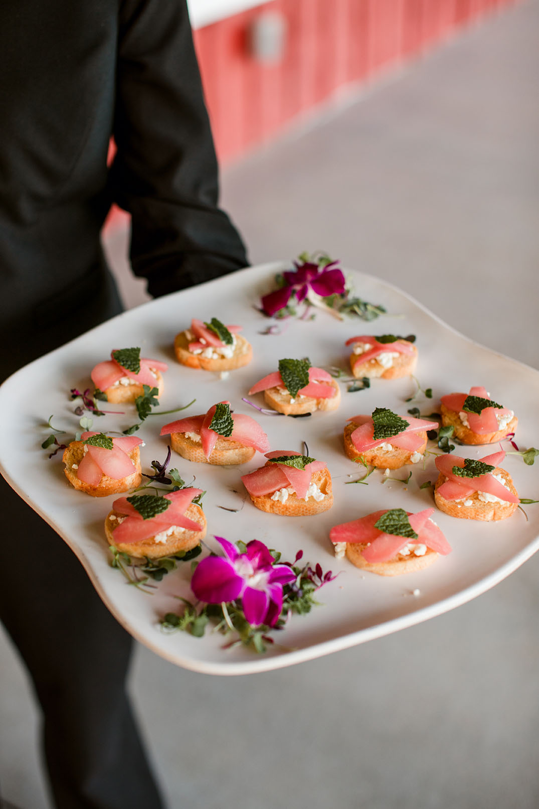 Pink Pear Crostini