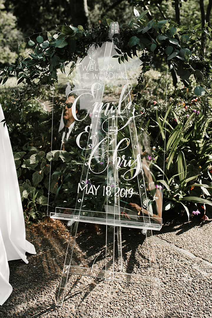 Wedding Welcome Sign