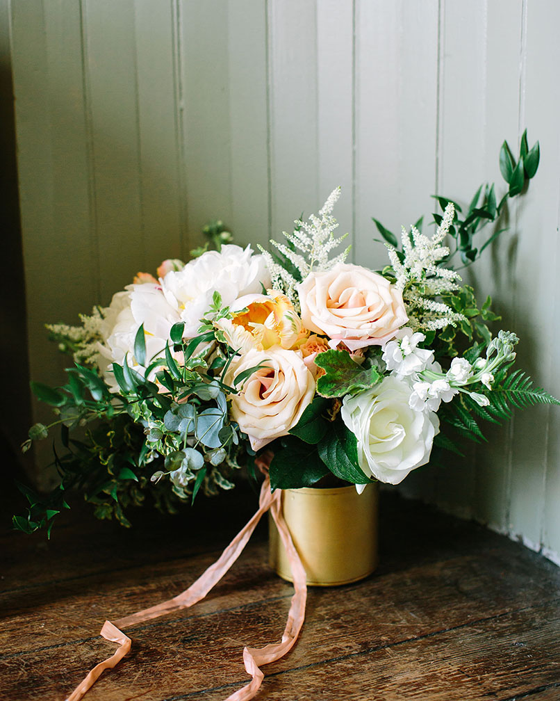 Summer Garden Wedding Bouquet