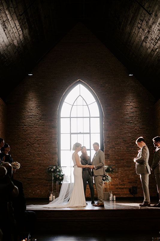 Natural Light Wedding Ceremony