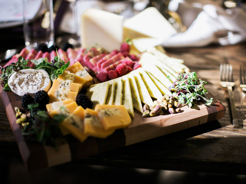 Charcuterie Board with Cheeses