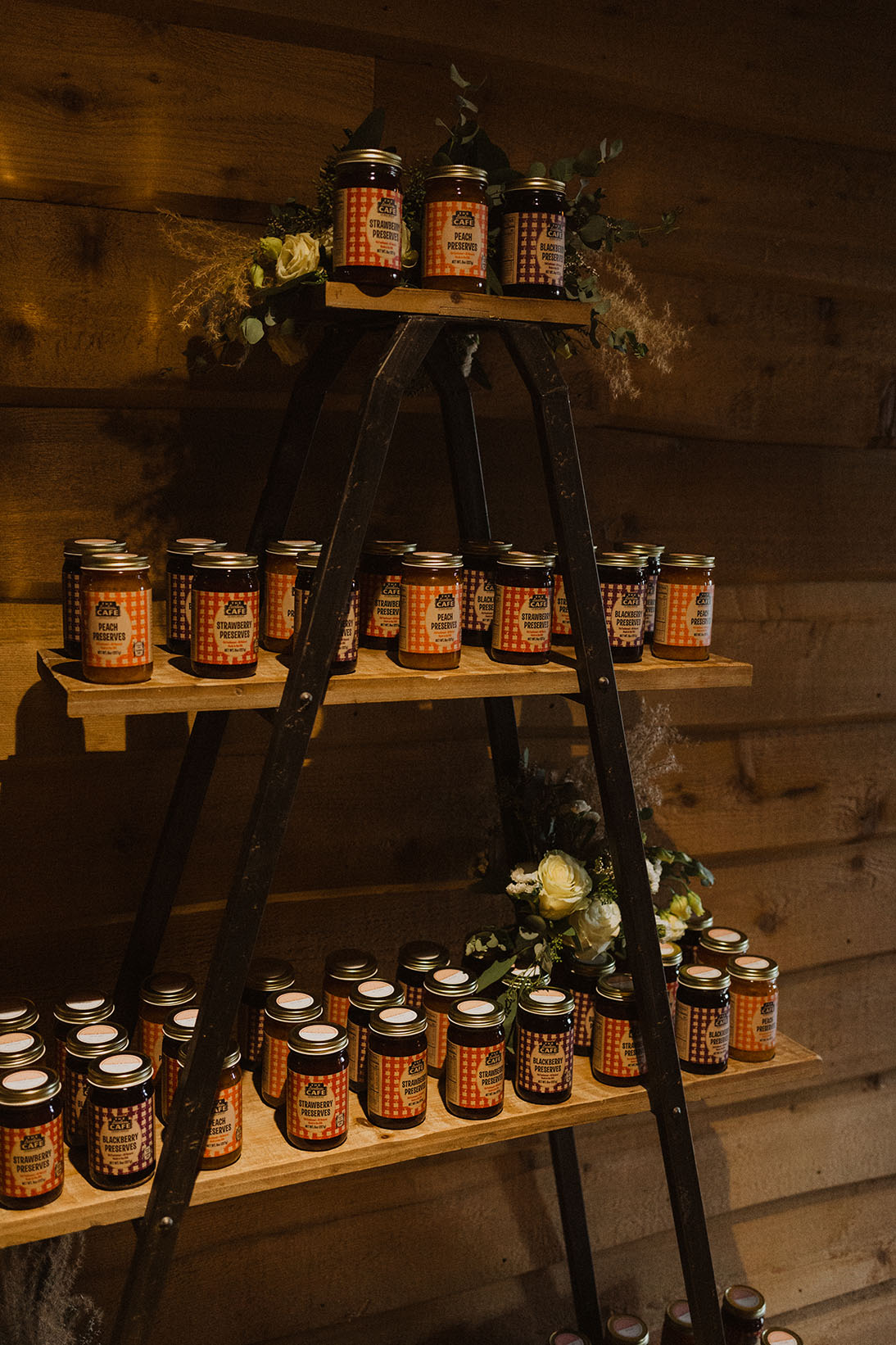 Loveless Cafe Fruit Preserves Display