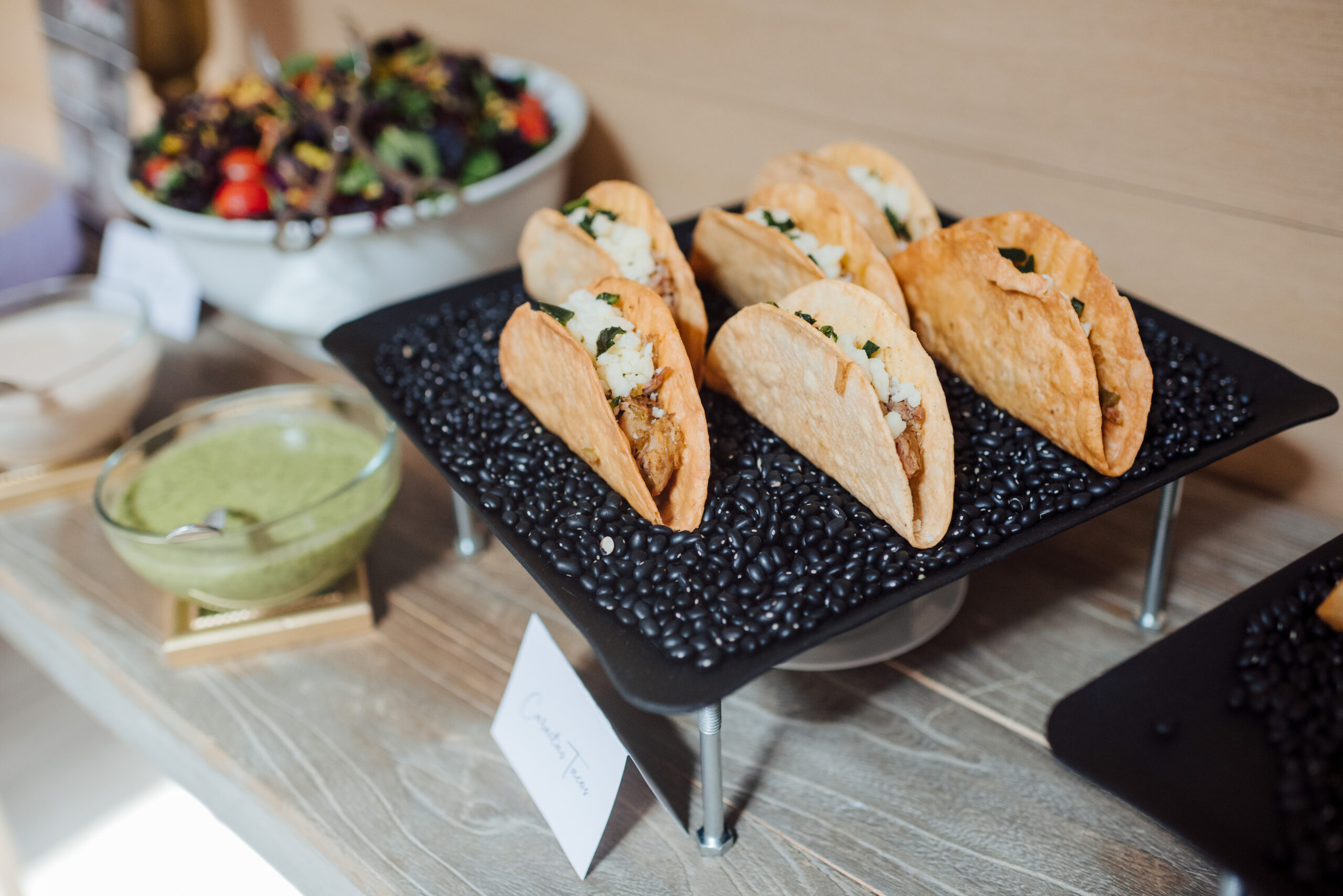 Mini Tacos With Salads