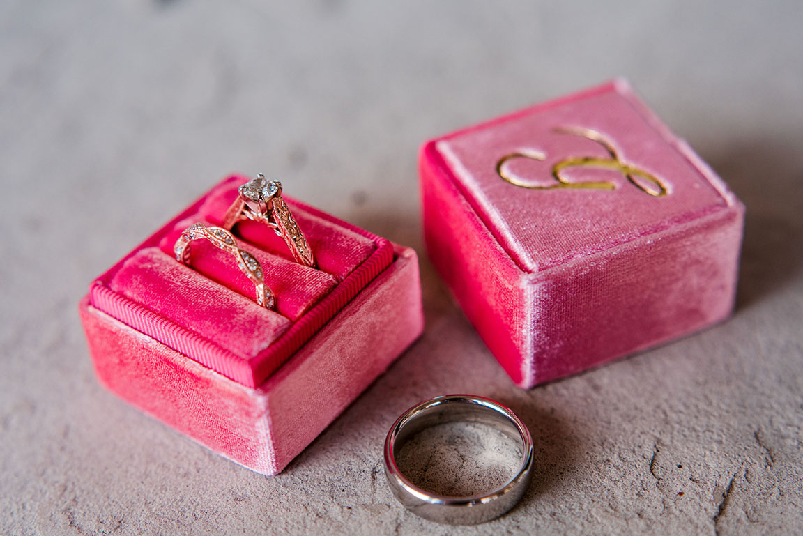 Wedding Rings In Ring Box