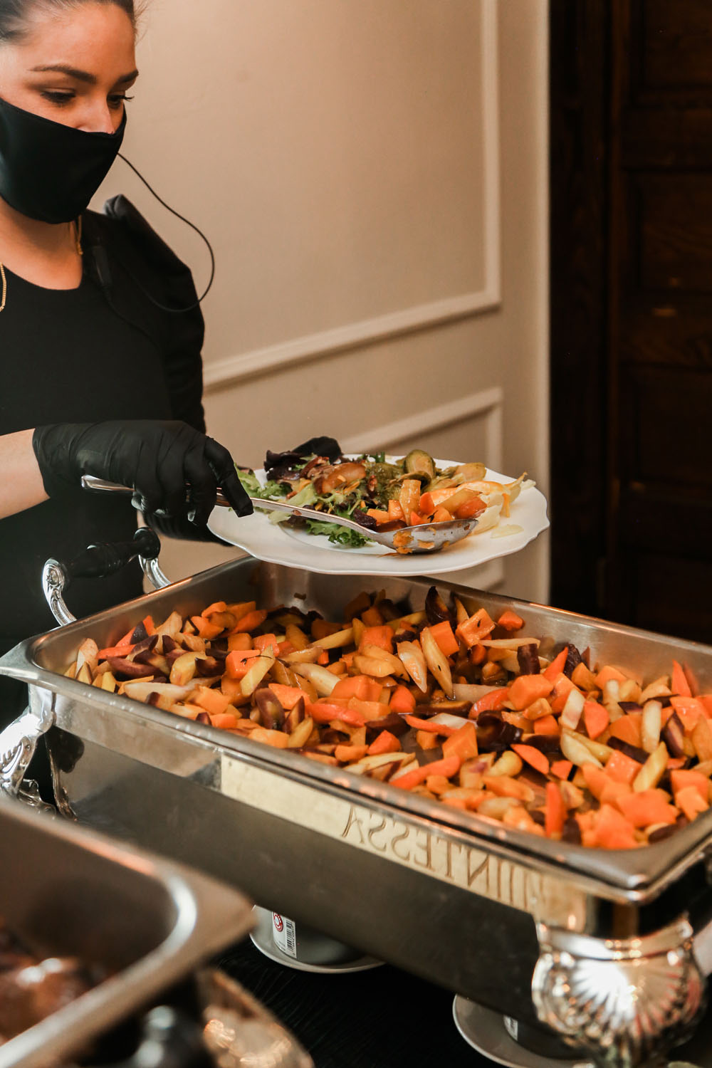 Dream Team Serving Vegetables