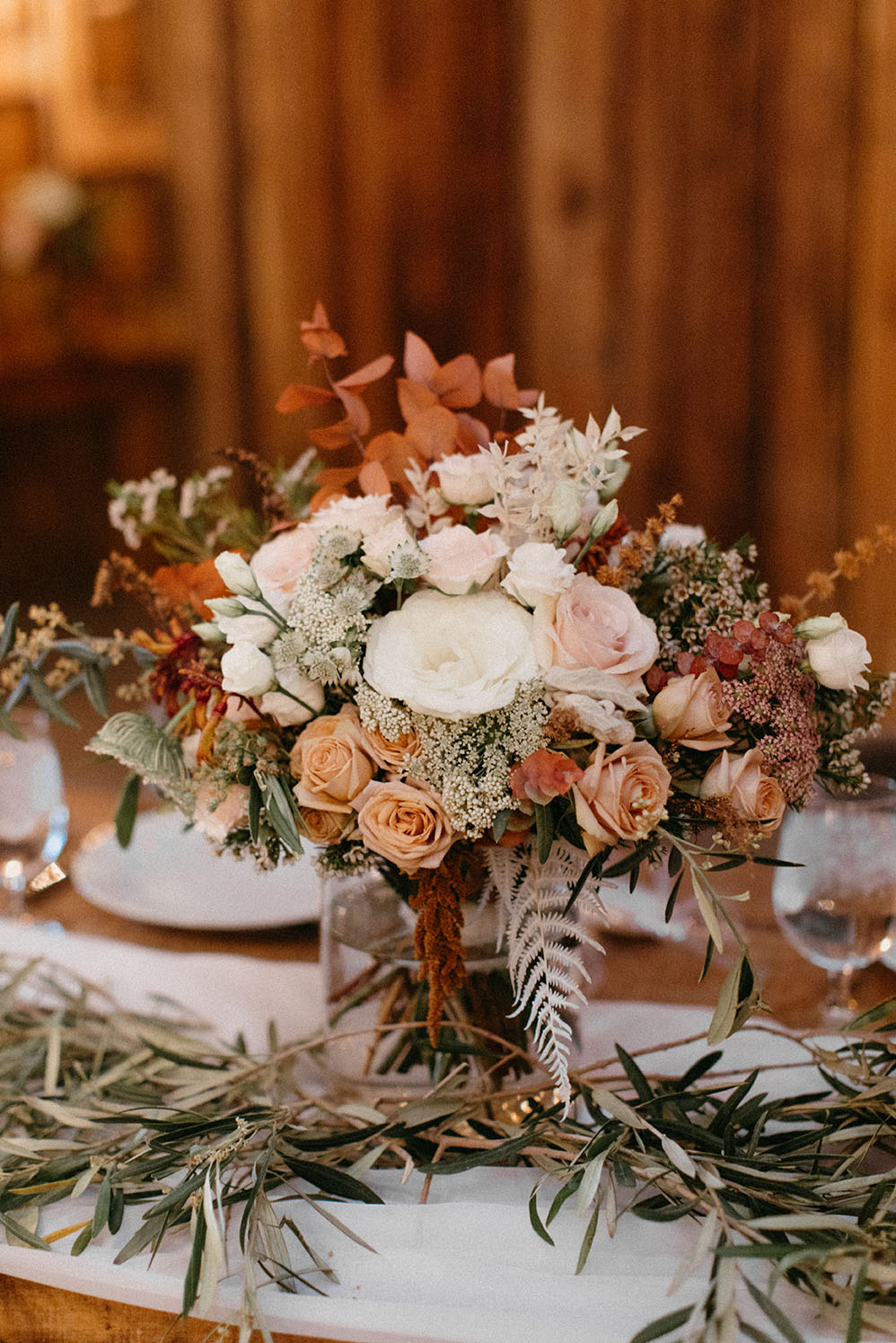 Close up of Table Centerpiece