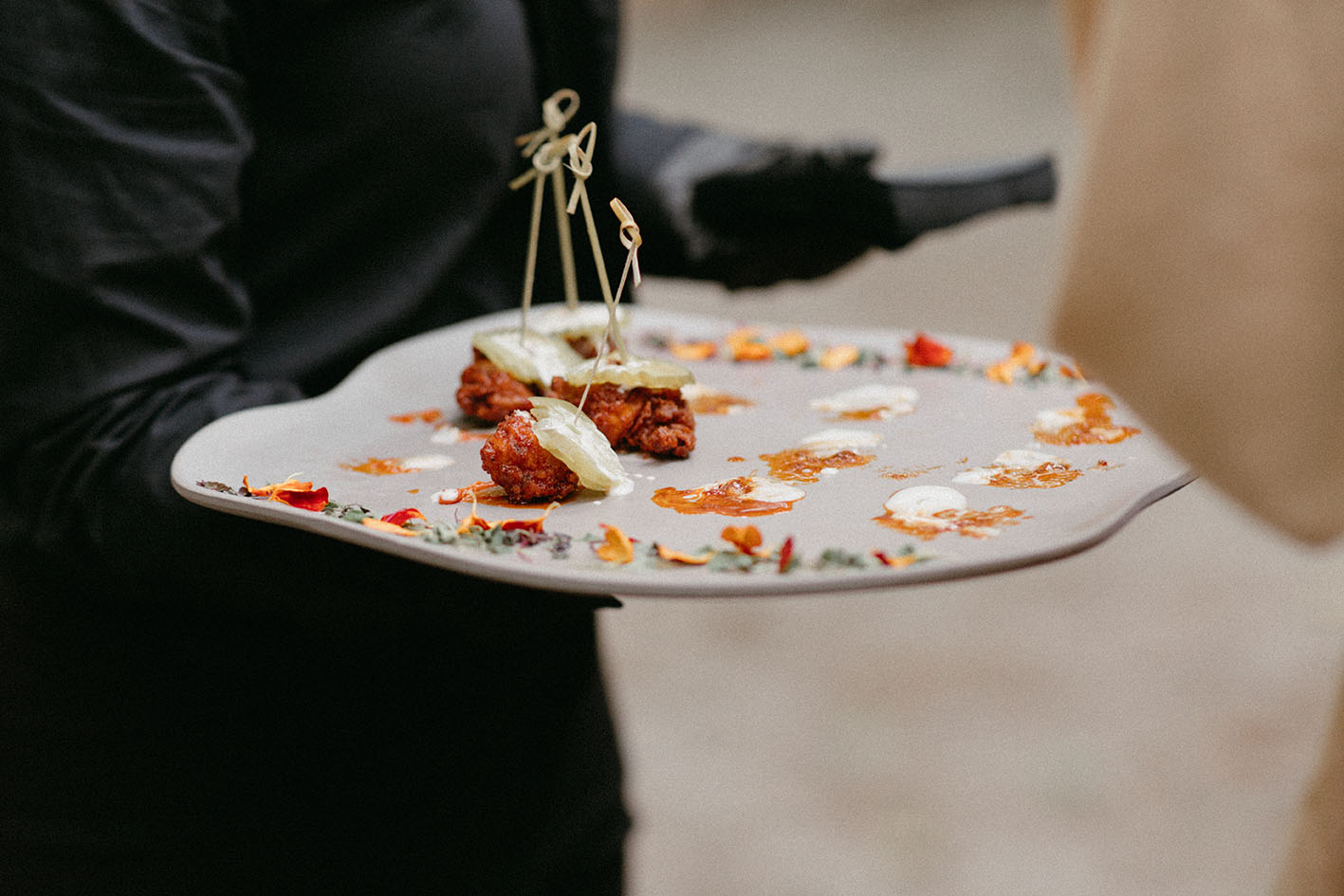 Serving Tray of Hors d'oeuvres