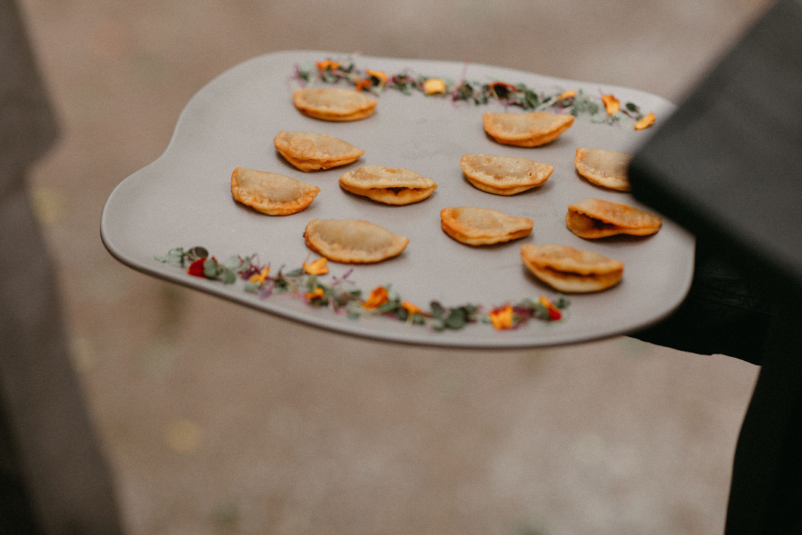 Serving Tray of Empanadas