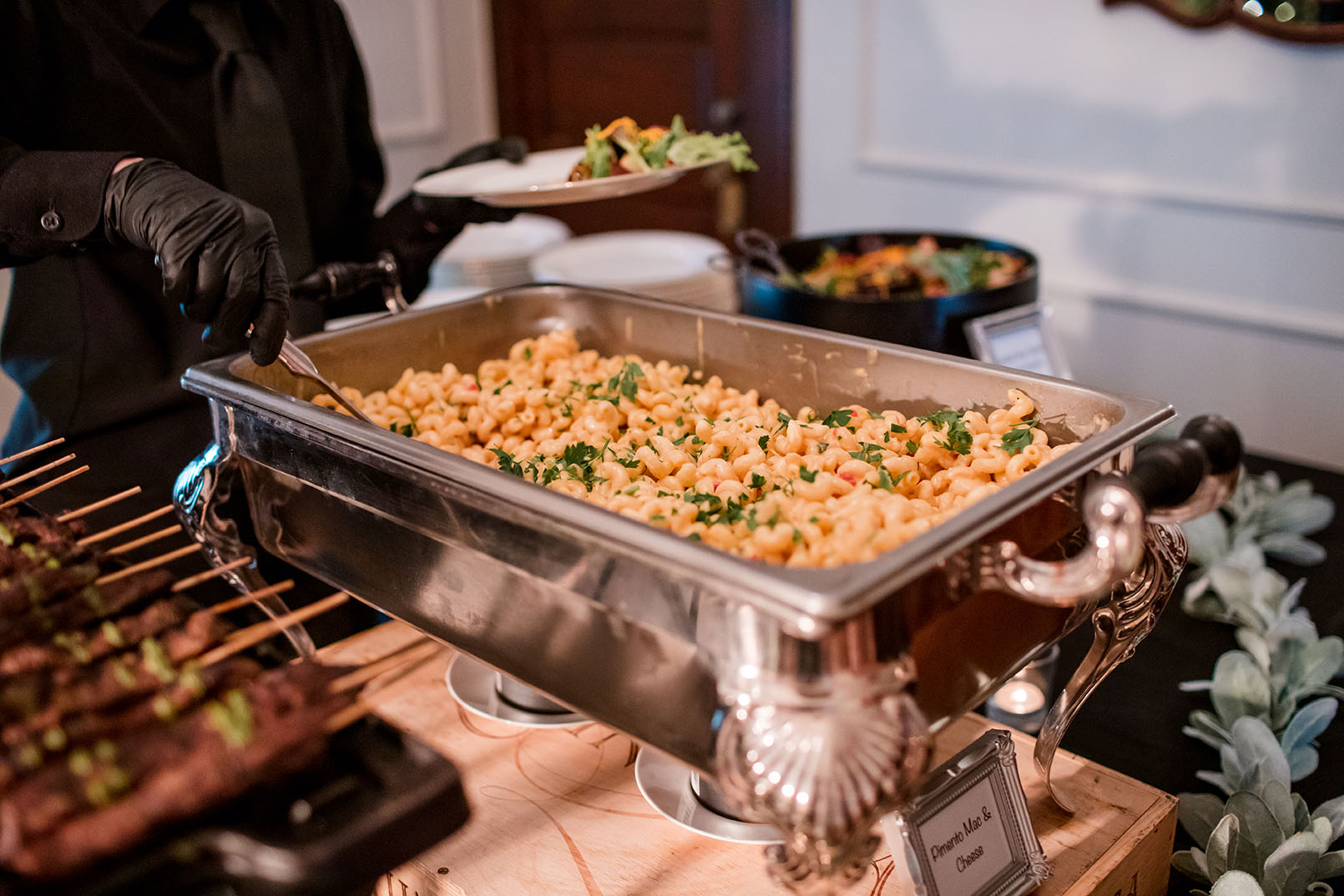 Buffet Tray of Mac and Cheese