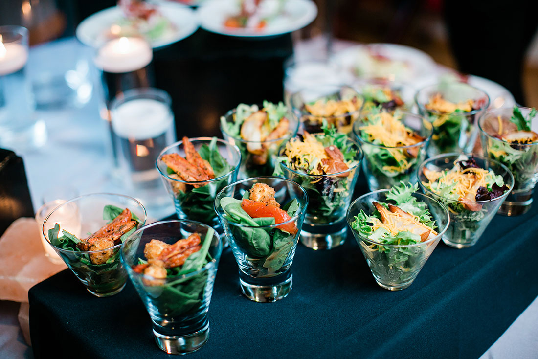 Trio of Mini Salads Station