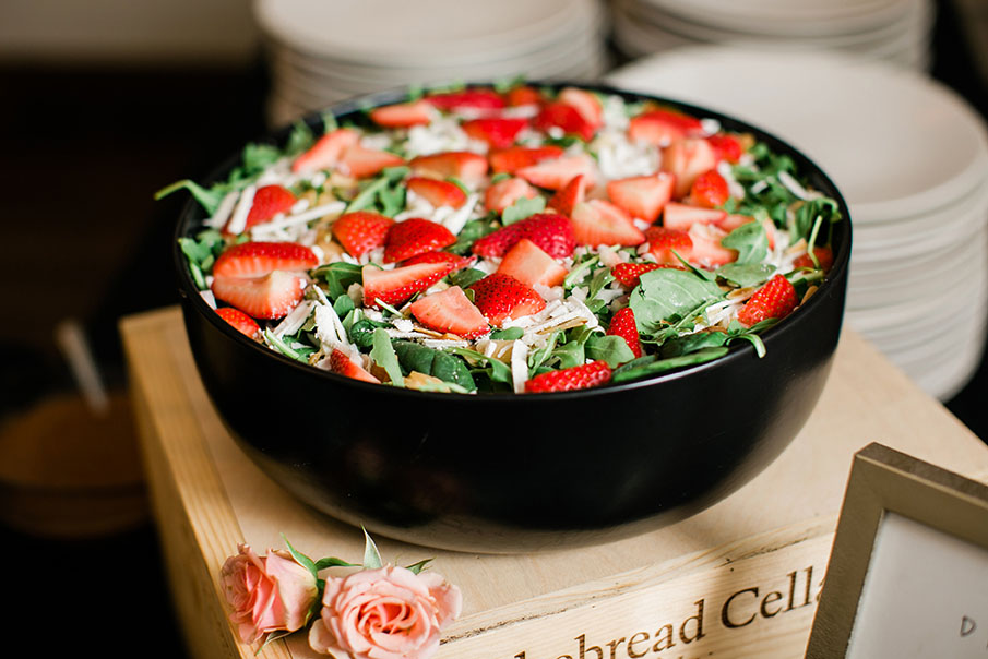 Strawberry Spinach Salad